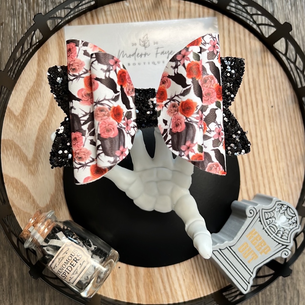 Halloween Hair Bow